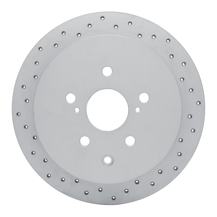 820-76141L Geoperformance Drilled Brake Rotor, 2010-2020 Lexus/Toyota/Scion, Position: Rear Left