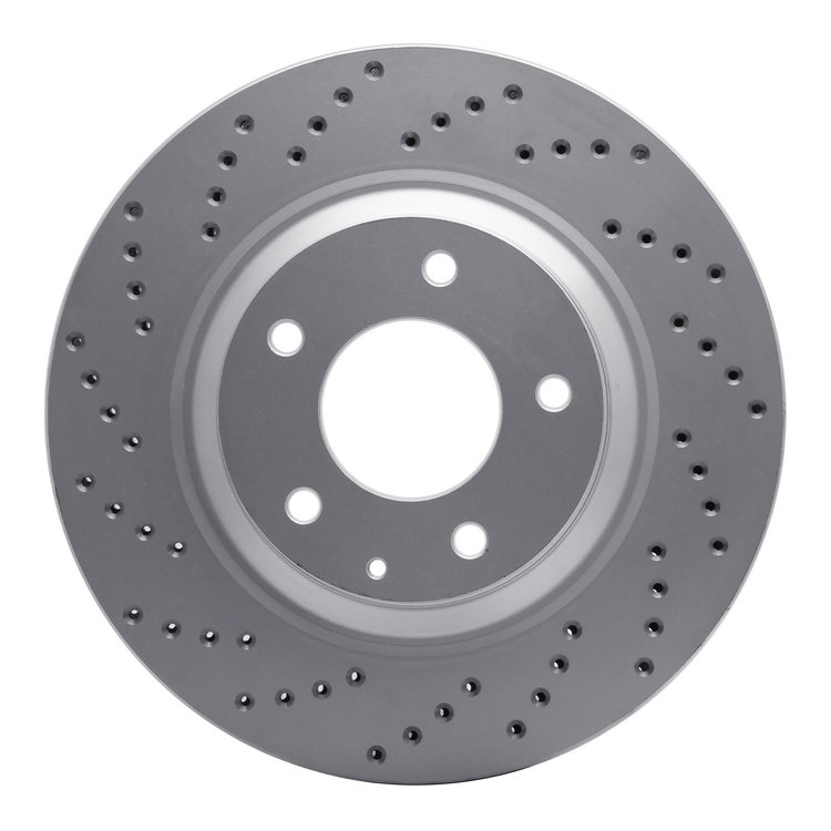 820-80044L Geoperformance Drilled Brake Rotor, 2004-2011 Ford/Lincoln/Mercury/Mazda, Position: Rear Left