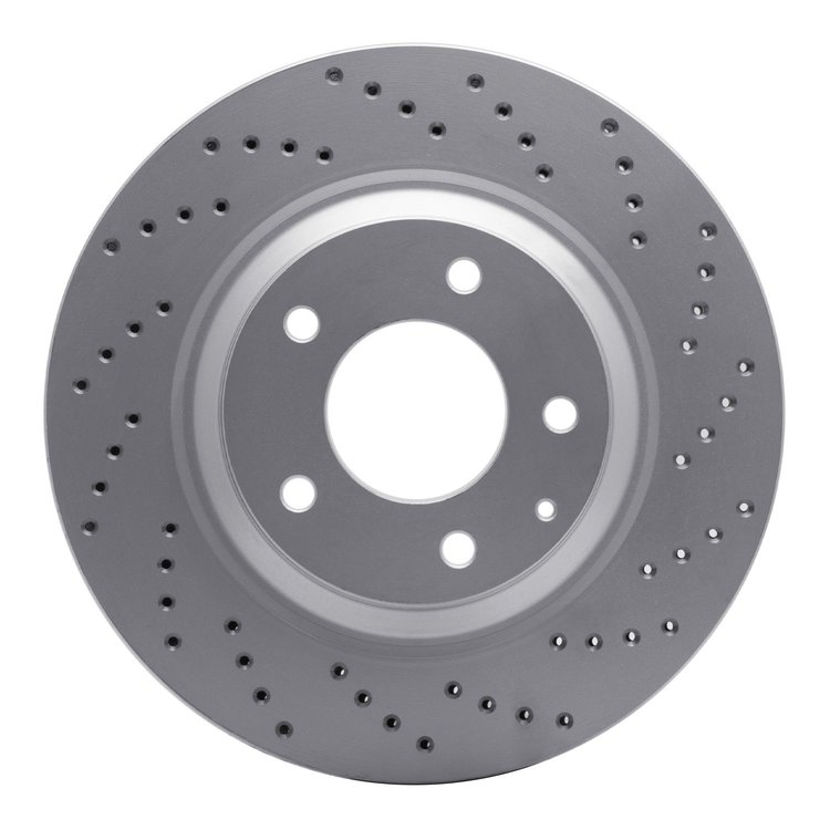 820-80044R Geoperformance Drilled Brake Rotor, 2004-2011 Ford/Lincoln/Mercury/Mazda, Position: Rear Right