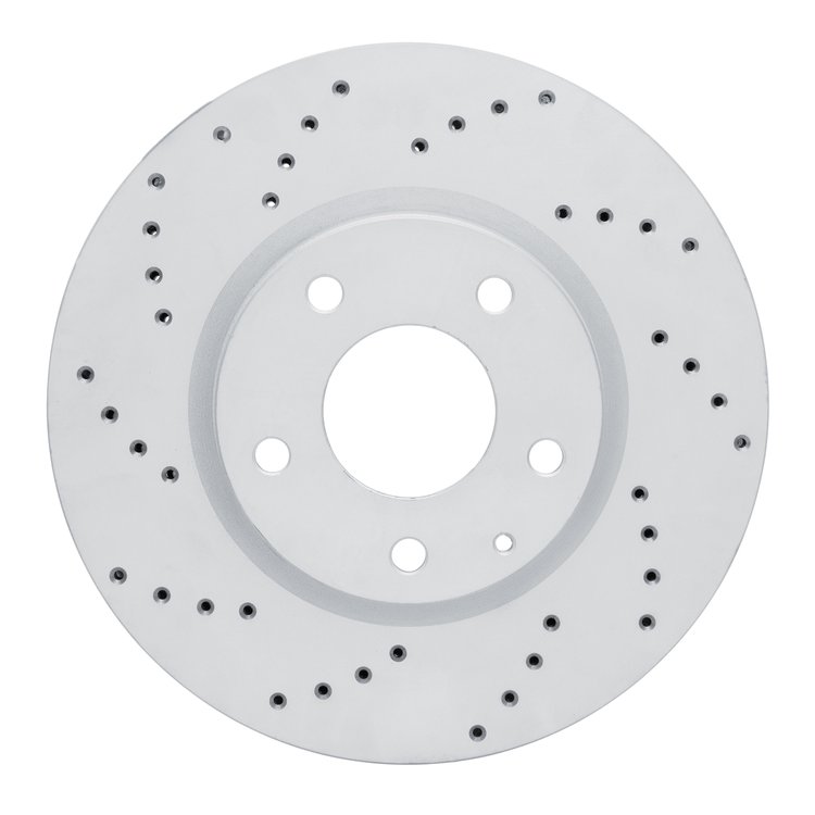 820-80071L Geoperformance Drilled Brake Rotor, 2013-2015 Ford/Lincoln/Mercury/Mazda, Position: Front Left