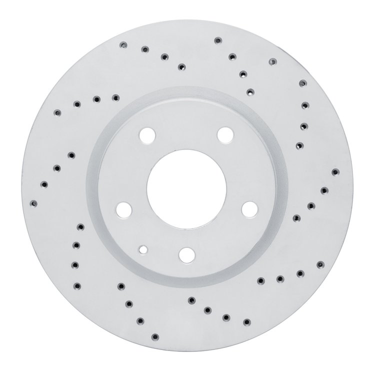 820-80071R Geoperformance Drilled Brake Rotor, 2013-2015 Ford/Lincoln/Mercury/Mazda, Position: Front Right