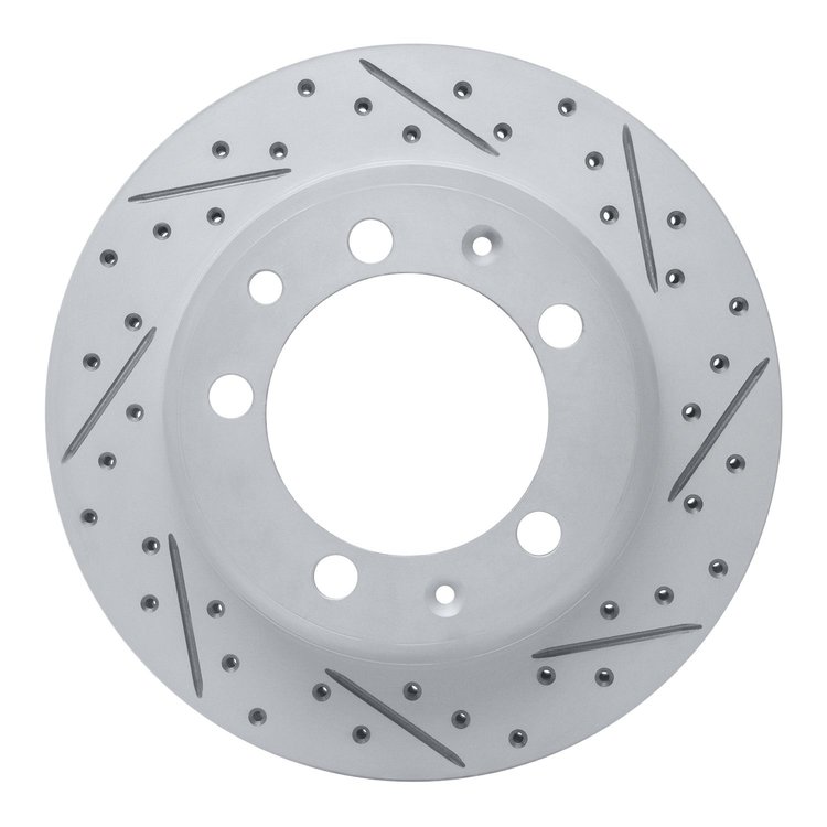 830-02006R Geoperformance Drilled/Slotted Brake Rotor, 1977-1988 Porsche, Position: Rear Right