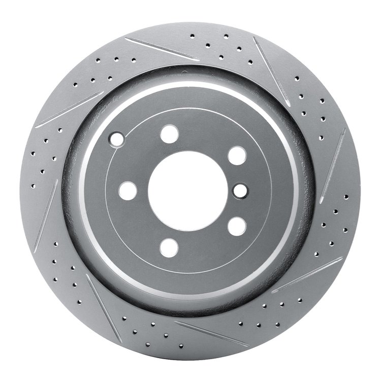 830-11016R Geoperformance Drilled/Slotted Brake Rotor, 2006-2012 Land Rover, Position: Rear Right