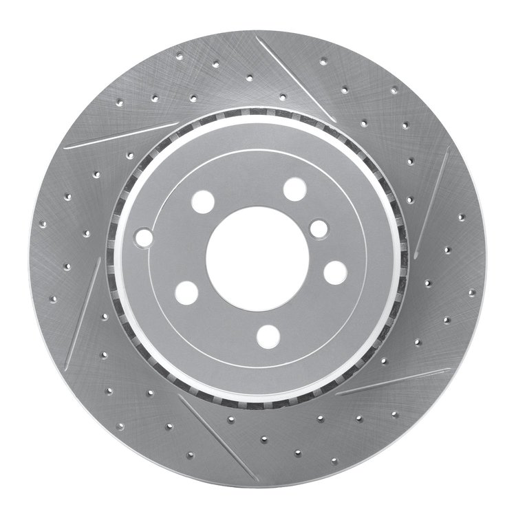 830-11018R Geoperformance Drilled/Slotted Brake Rotor, 2010-2012 Land Rover, Position: Rear Right