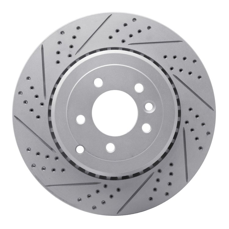 830-11020R Geoperformance Drilled/Slotted Brake Rotor, 2010-2013 Land Rover, Position: Rear Right