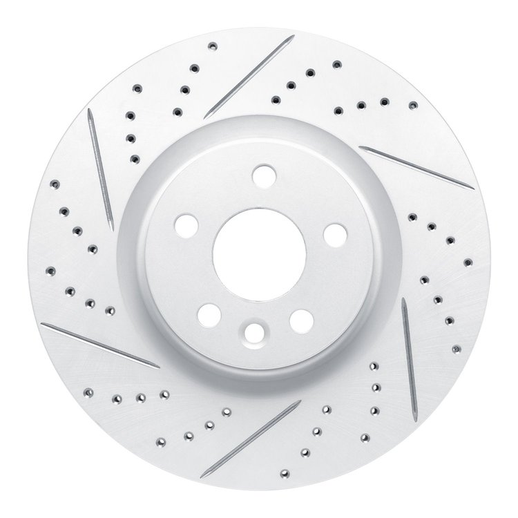 830-11025L Geoperformance Drilled/Slotted Brake Rotor, 2015-2019 Multiple Makes/Models, Position: Front Left