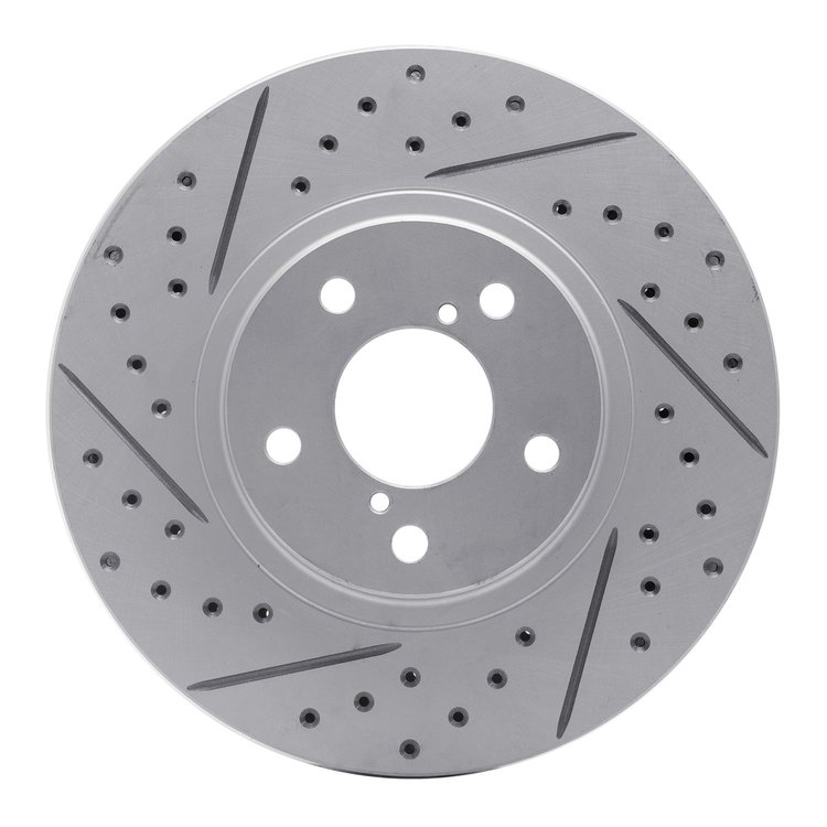 830-13009R Geoperformance Drilled/Slotted Brake Rotor, 1990-2016 GM, Position: Front Right