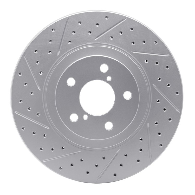 830-13034L Geoperformance Drilled/Slotted Brake Rotor, Fits Select Multiple Makes/Models, Position: Front Left