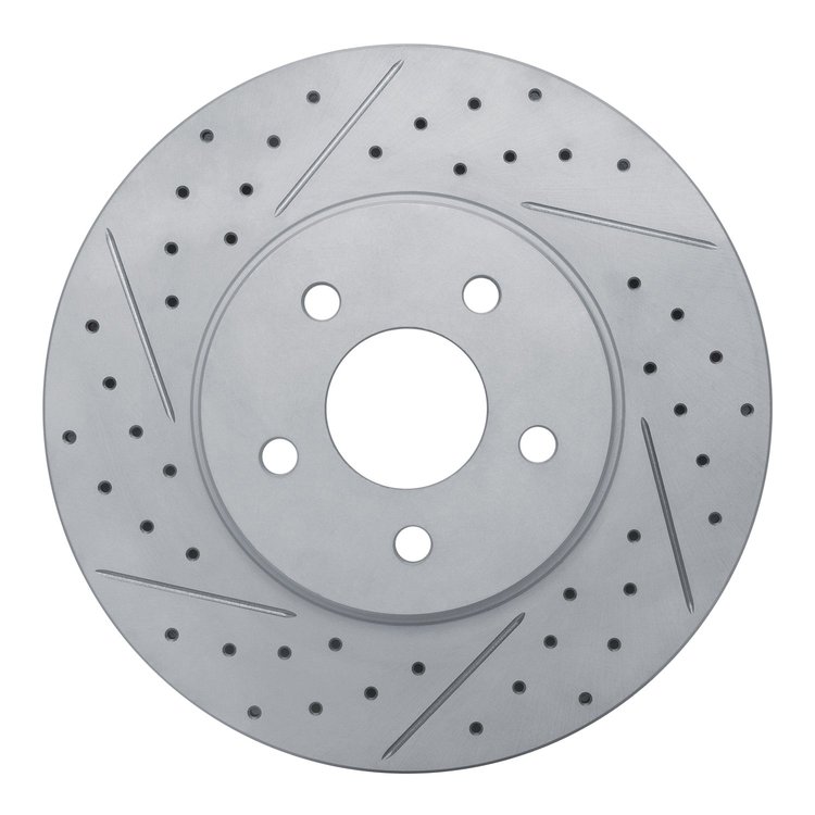 830-20012L Geoperformance Drilled/Slotted Brake Rotor, 2001-2008 Multiple Makes/Models, Position: Front Left