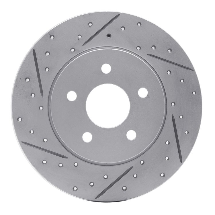 830-20013L Geoperformance Drilled/Slotted Brake Rotor, 2001-2008 Multiple Makes/Models, Position: Rear Left
