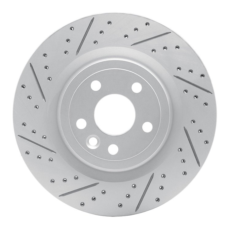 830-20034L Geoperformance Drilled/Slotted Brake Rotor, 2017-2020 Multiple Makes/Models, Position: Rear Left
