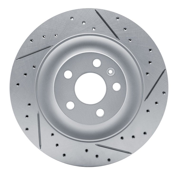 830-27054R Geoperformance Drilled/Slotted Brake Rotor, Fits Select Multiple Makes/Models, Position: Rear Right