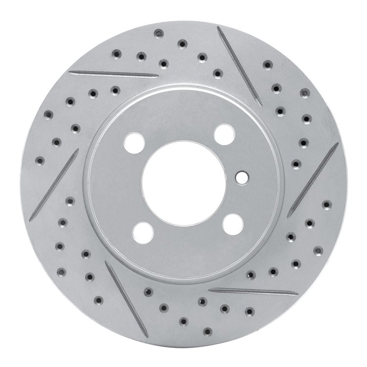 830-31017R Geoperformance Drilled/Slotted Brake Rotor, 1984-1991 BMW, Position: Front Right