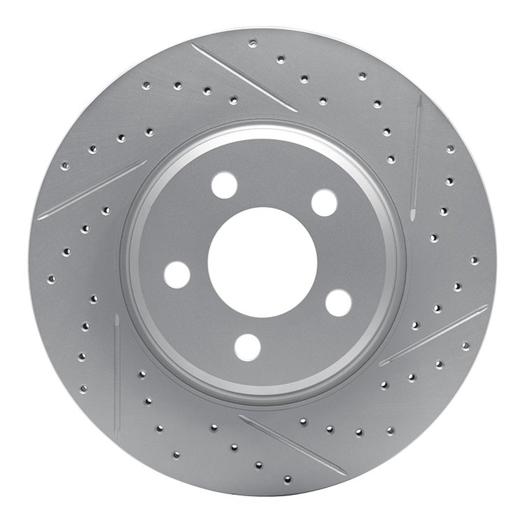830-31022R Geoperformance Drilled/Slotted Brake Rotor, 1988-1991 BMW, Position: Front Right