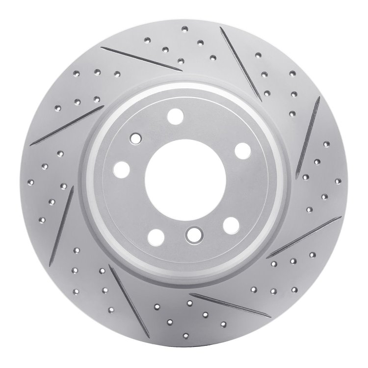 830-31030R Geoperformance Drilled/Slotted Brake Rotor, 1991-2001 BMW, Position: Rear Right