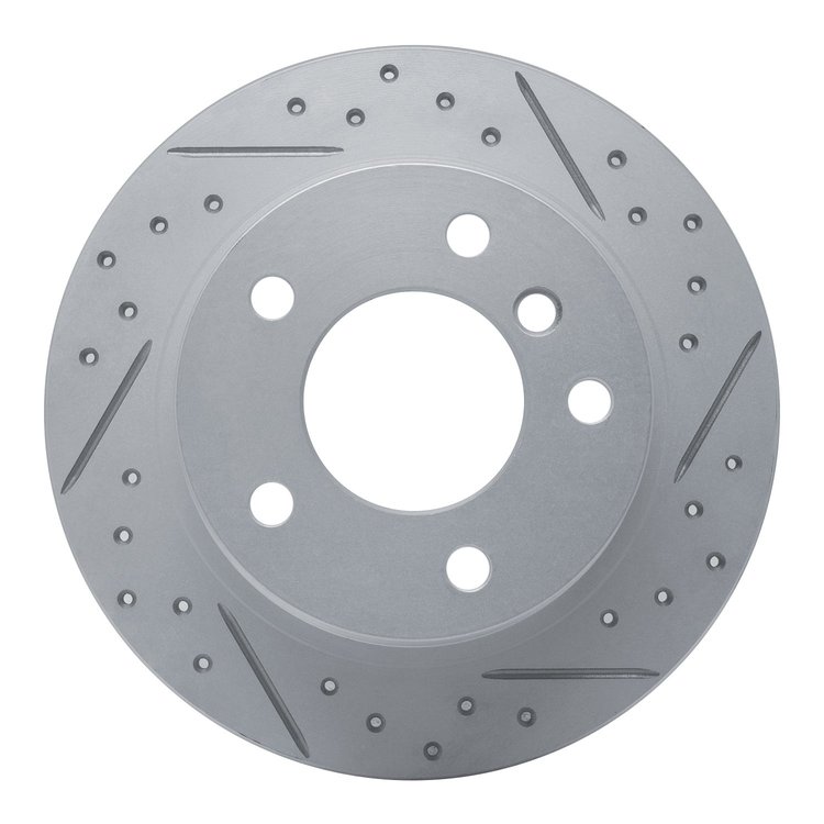 830-31039R Geoperformance Drilled/Slotted Brake Rotor, 1995-1999 BMW, Position: Rear Right