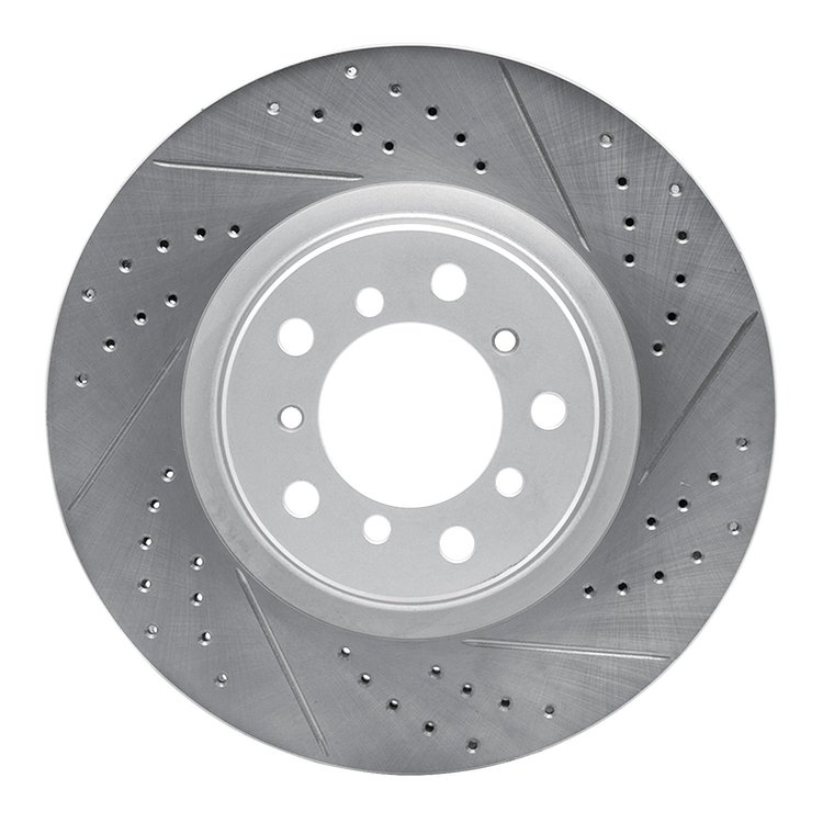 830-31054D Geoperformance Drilled/Slotted Brake Rotor, 2001-2006 BMW, Position: Left Front