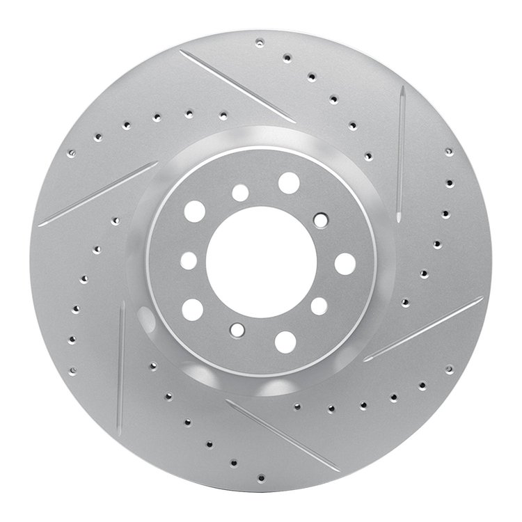 830-31056D Geoperformance Drilled/Slotted Brake Rotor, 2000-2003 BMW, Position: Left Front