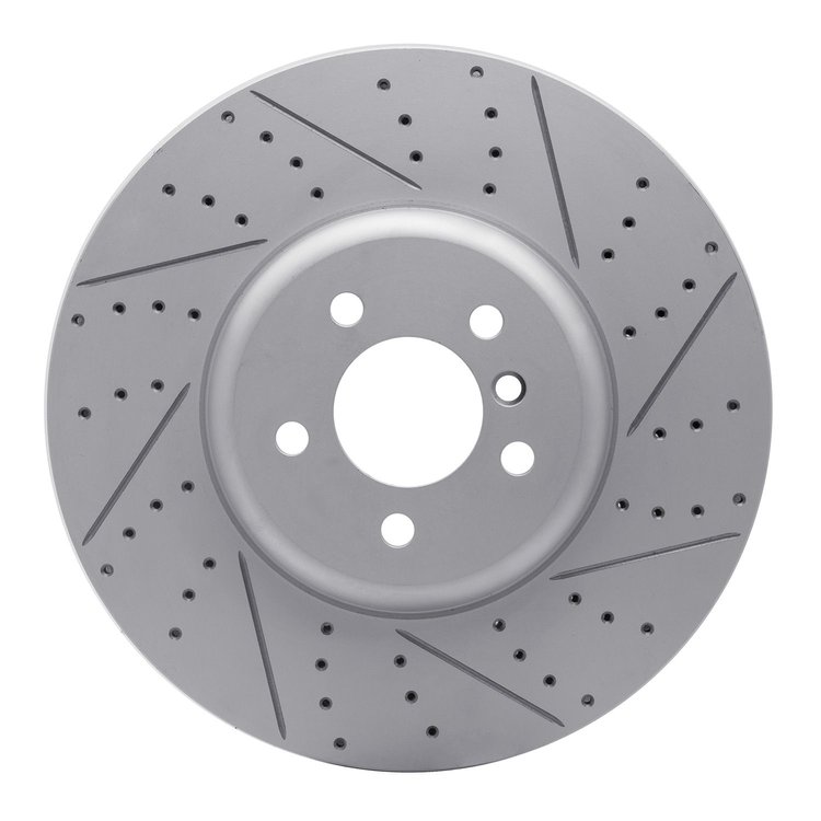 830-31093D Geoperformance Drilled/Slotted Brake Rotor, 2009-2017 BMW, Position: Right Front