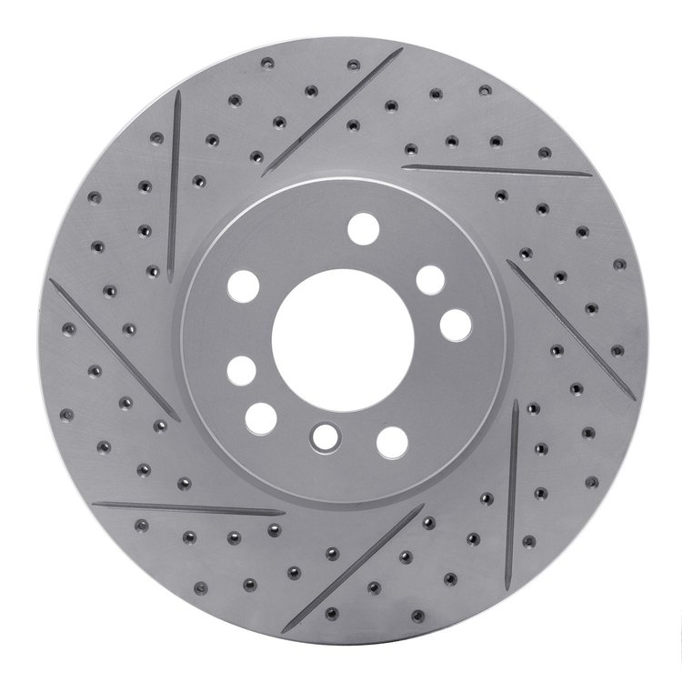 830-31113R Geoperformance Drilled/Slotted Brake Rotor, 2012-2020 BMW, Position: Rear Right