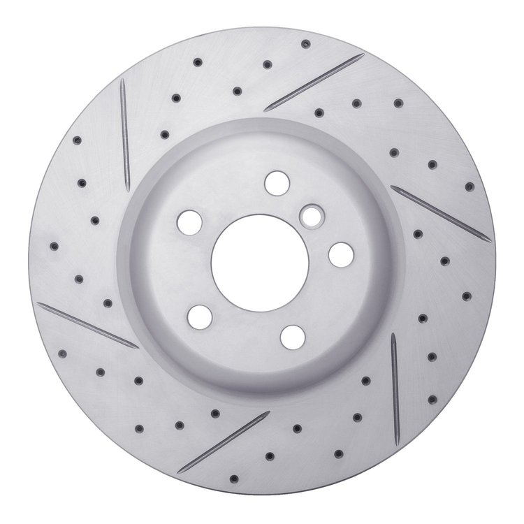 830-31130L Geoperformance Drilled/Slotted Brake Rotor, Fits Select Multiple Makes/Models, Position: Rear Left
