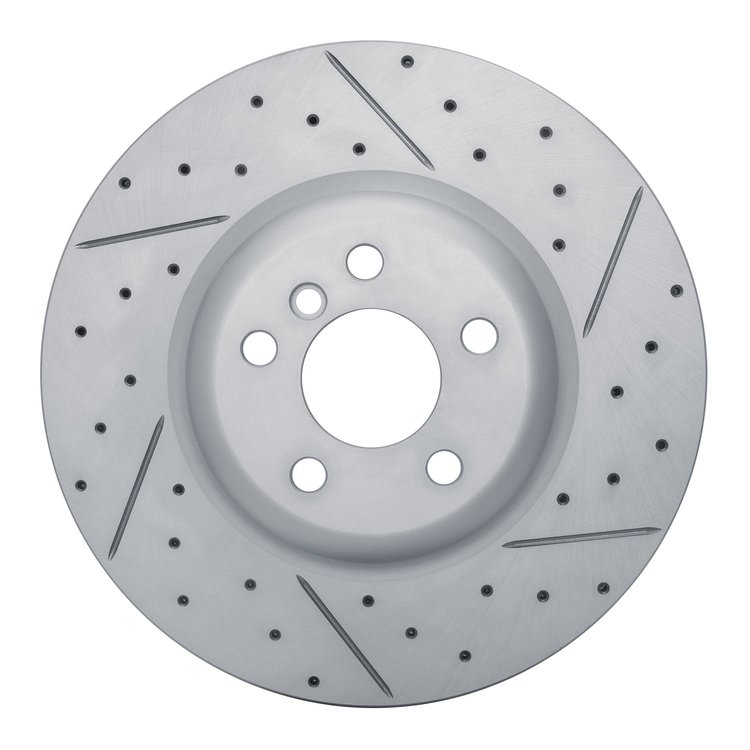 830-31130R Geoperformance Drilled/Slotted Brake Rotor, Fits Select Multiple Makes/Models, Position: Rear Right