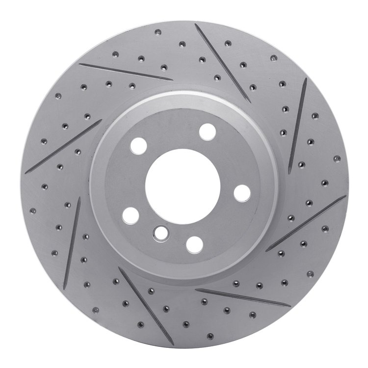 830-31141R Geoperformance Drilled/Slotted Brake Rotor, 2007-2019 BMW, Position: Rear Right