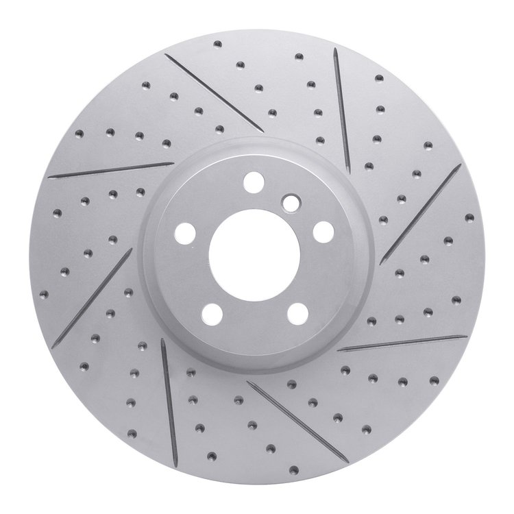 830-31149D Geoperformance Drilled/Slotted Brake Rotor, 2010-2011 BMW, Position: Left Front