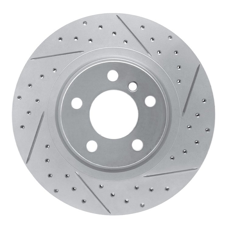 830-31152R Geoperformance Drilled/Slotted Brake Rotor, 2011-2018 BMW, Position: Rear Right