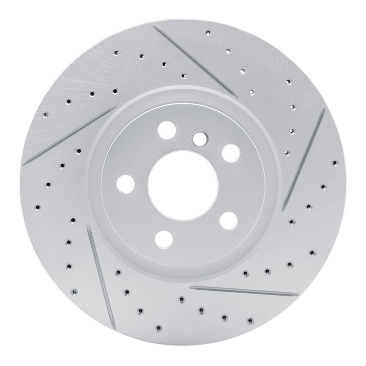 830-31157R Geoperformance Drilled/Slotted Brake Rotor, Fits Select Multiple Makes/Models, Position: Front Right