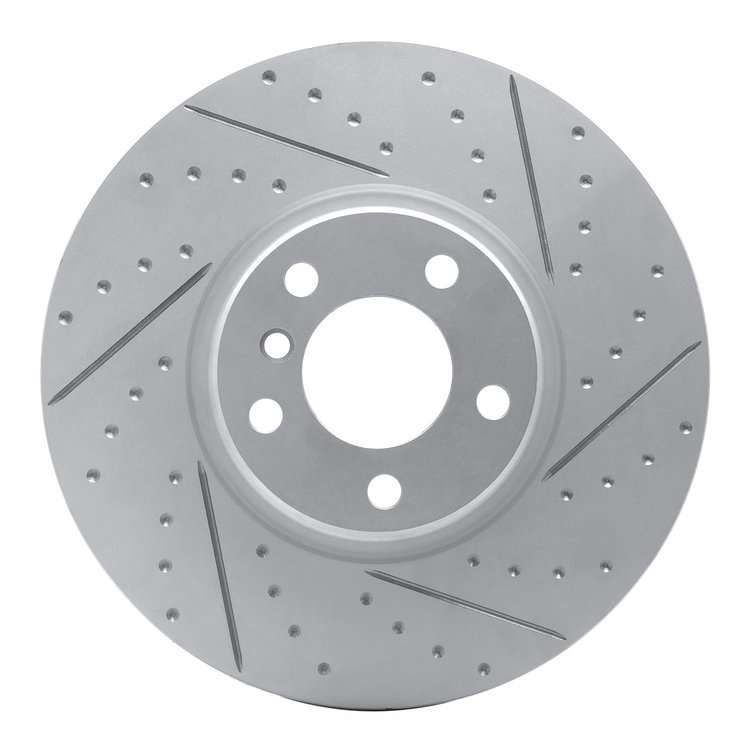 830-31160D Geoperformance Drilled/Slotted Brake Rotor, 2016-2018 BMW, Position: Left Front