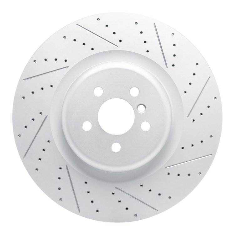 830-31167R Geoperformance Drilled/Slotted Brake Rotor, Fits Select Multiple Makes/Models, Position: Rear Right