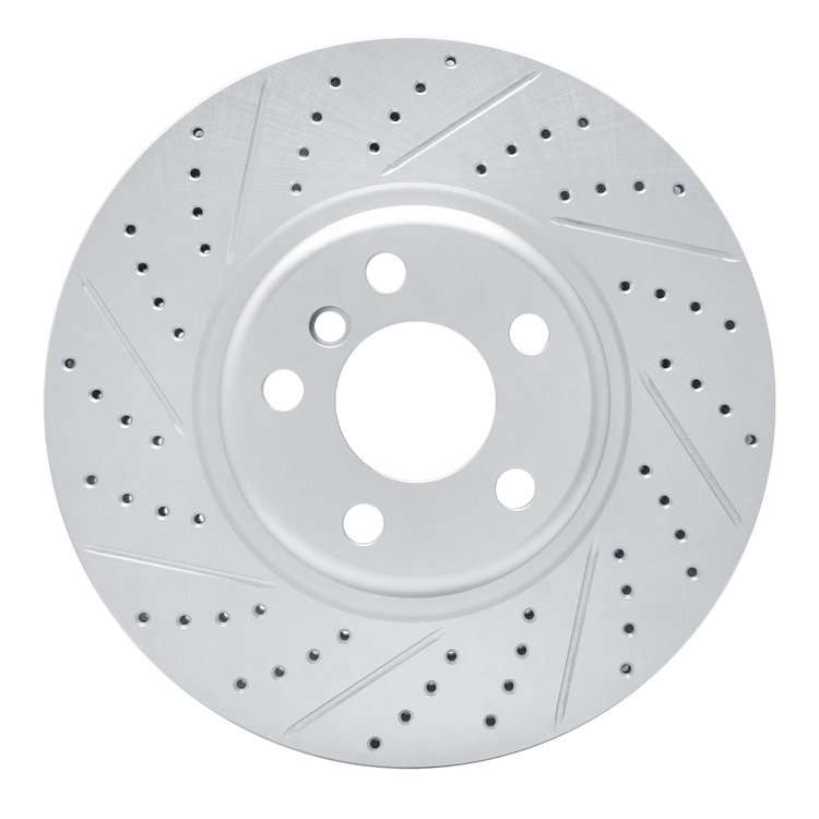 830-31171L Geoperformance Drilled/Slotted Brake Rotor, Fits Select Multiple Makes/Models, Position: Front Left