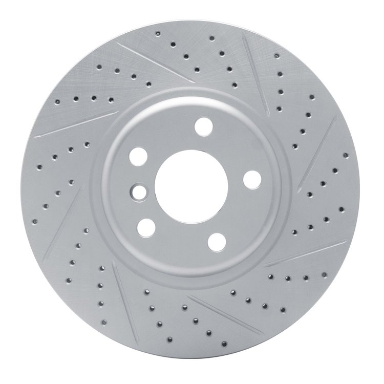 830-31171R Geoperformance Drilled/Slotted Brake Rotor, Fits Select Multiple Makes/Models, Position: Front Right