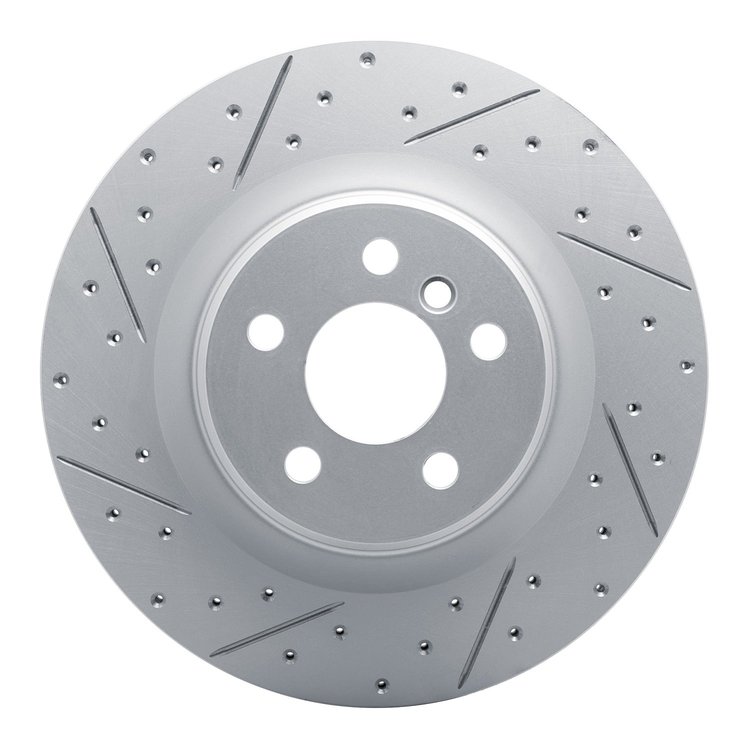 830-31176L Geoperformance Drilled/Slotted Brake Rotor, Fits Select Multiple Makes/Models, Position: Rear Left
