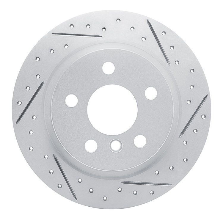 830-32016R Geoperformance Drilled/Slotted Brake Rotor, Fits Select Multiple Makes/Models, Position: Rear Right