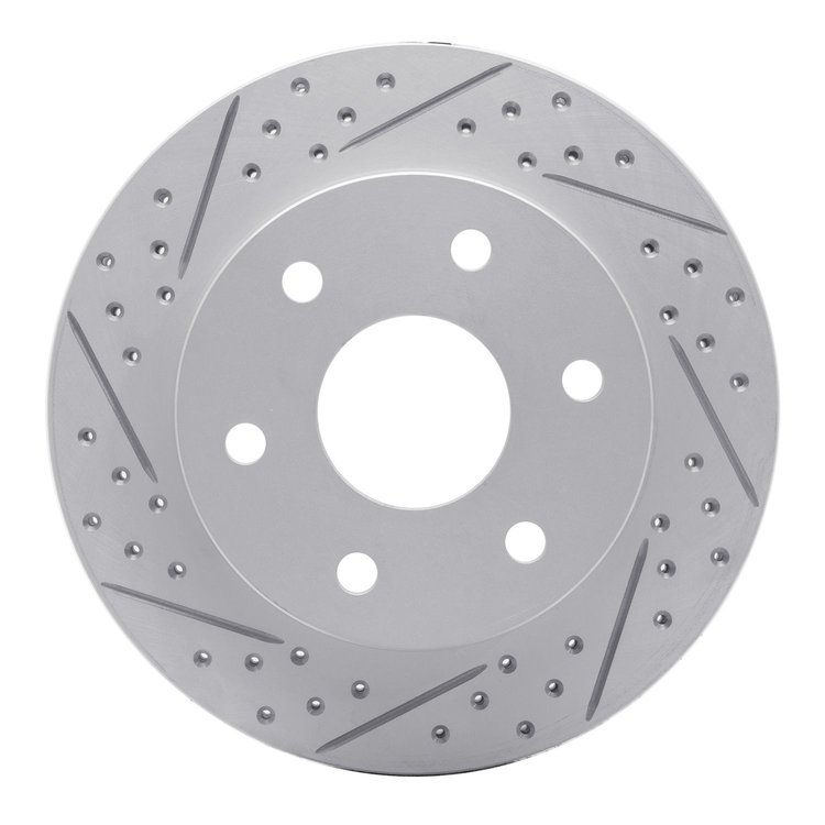 830-40039L Geoperformance Drilled/Slotted Brake Rotor, 2002-2006 Multiple Makes/Models, Position: Rr Left,Rear Left