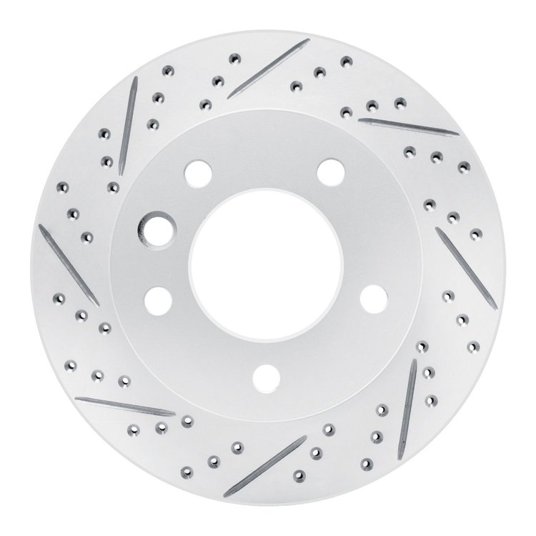 830-40042L Geoperformance Drilled/Slotted Brake Rotor, 2002-2006 Multiple Makes/Models, Position: Fr Left,Front Left