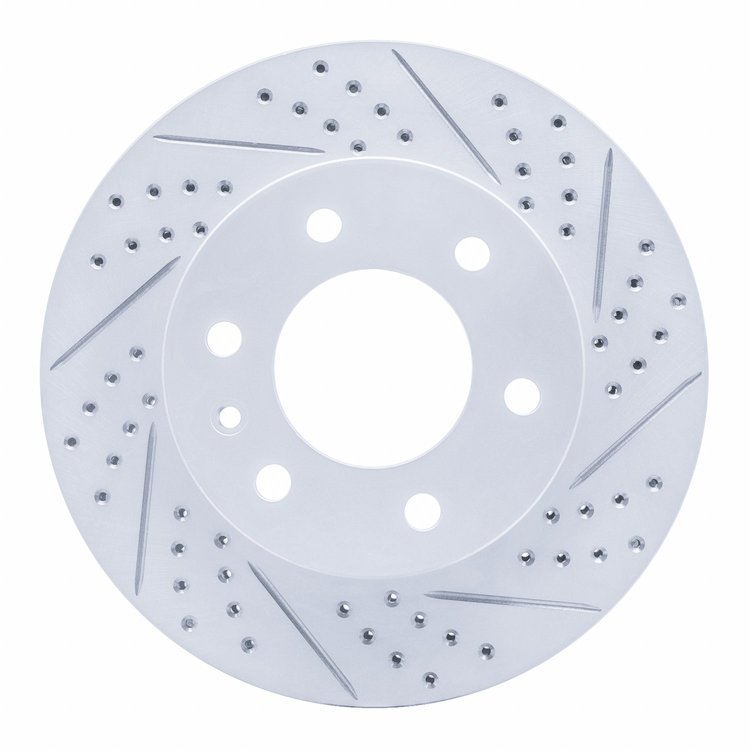 830-40043R Geoperformance Drilled/Slotted Brake Rotor, Fits Select Multiple Makes/Models, Position: Front Right,Fr Right