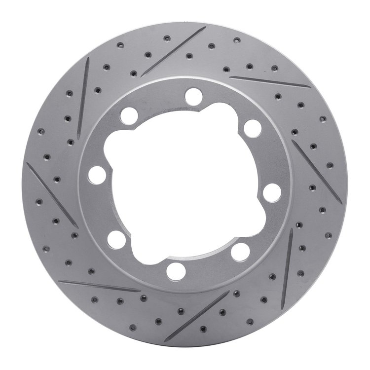 830-40045L Geoperformance Drilled/Slotted Brake Rotor, 1988-2000 Multiple Makes/Models, Position: Front Left