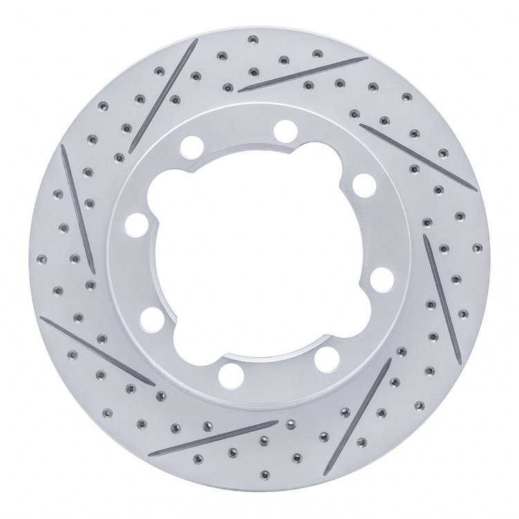 830-40052L Geoperformance Drilled/Slotted Brake Rotor, 1992-2000 Multiple Makes/Models, Position: Front Left