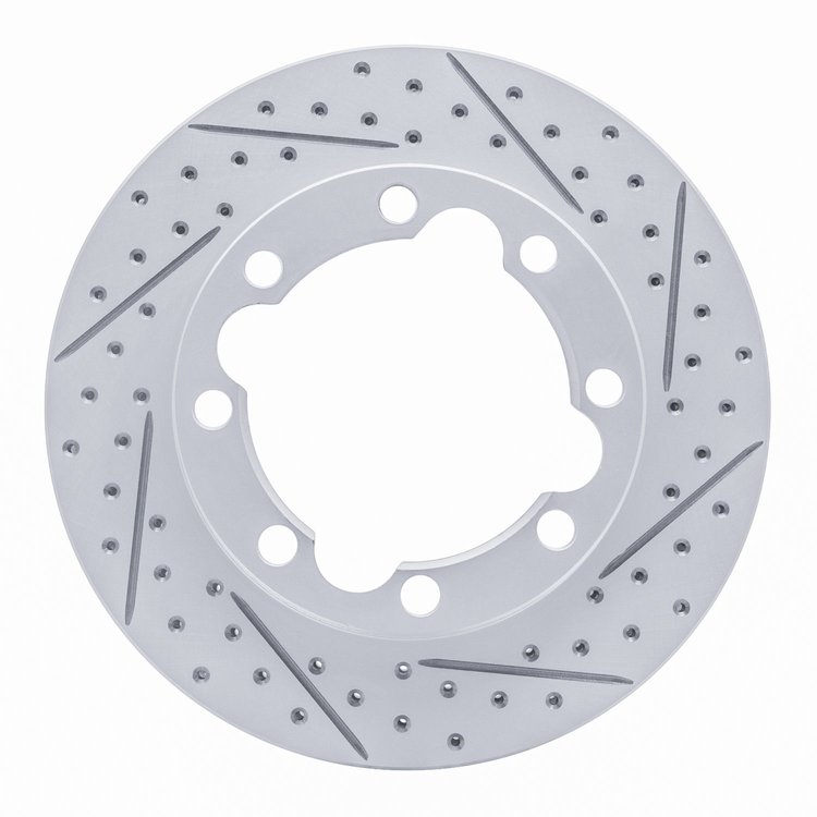 830-40052R Geoperformance Drilled/Slotted Brake Rotor, 1992-2000 Multiple Makes/Models, Position: Front Right