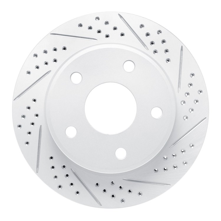 830-40105R Geoperformance Drilled/Slotted Brake Rotor, 2005-2010 Multiple Makes/Models, Position: Front Right