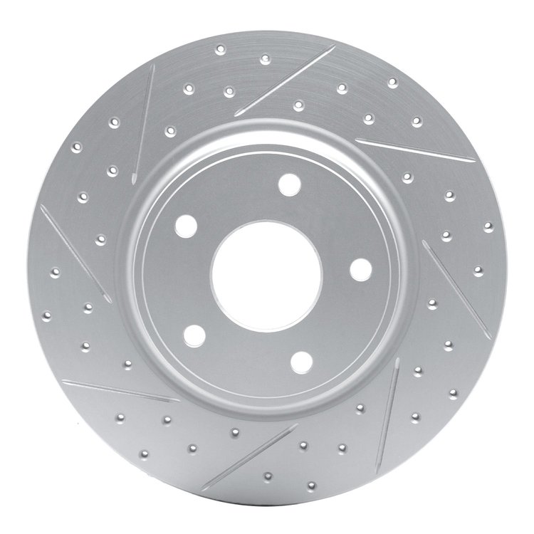 830-40113L Geoperformance Drilled/Slotted Brake Rotor, 2012-2020 Multiple Makes/Models, Position: Rear Left