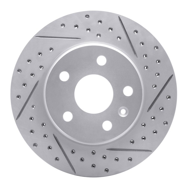 830-45014R Geoperformance Drilled/Slotted Brake Rotor, 2011-2016 GM, Position: Front Right