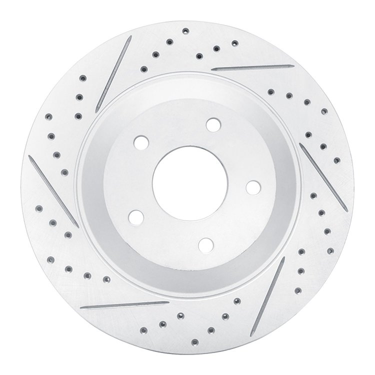 830-46008D Geoperformance Drilled/Slotted Brake Rotor, 1997-2009 GM, Position: Right Front