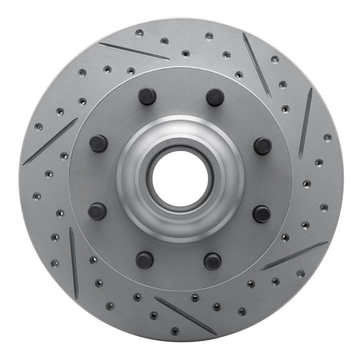 830-48004R Geoperformance Drilled/Slotted Brake Rotor, 1971-1995 Multiple Makes/Models, Position: Front Right