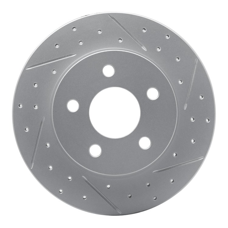 830-53004R Geoperformance Drilled/Slotted Brake Rotor, 2004-2012 GM, Position: Rear Right