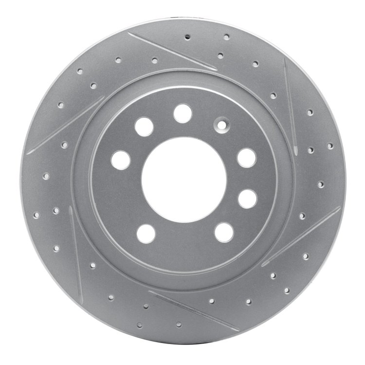 830-53006R Geoperformance Drilled/Slotted Brake Rotor, 2006-2010 GM, Position: Rear Right