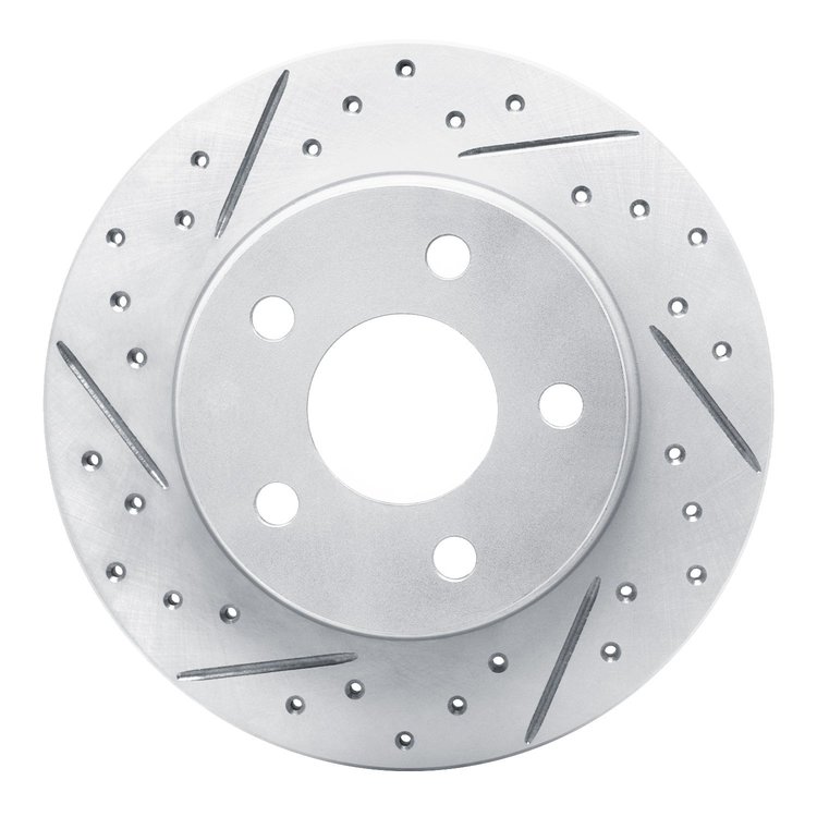 830-54032L Geoperformance Drilled/Slotted Brake Rotor, 1993-2005 Ford/Lincoln/Mercury/Mazda, Position: Rear Left
